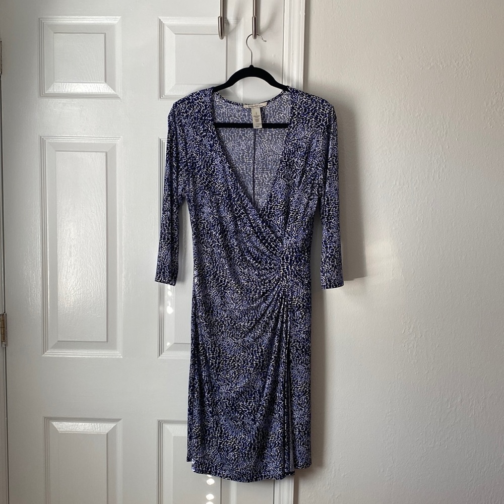 Laundry by Design Faux Wrap Dress